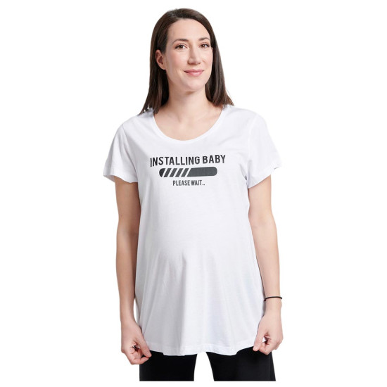 Bodytalk Γυναικεία κοντομάνικη μπλούζα Maternity Loose T-Shirt